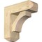 Ekena Millwork Westlake Craftsman Rough Sawn Bracket w/ Offset Brace, Douglas Fir, 6"W x 16"D x 16"H BKT0604X16X16WTL04RDF - alternate 1